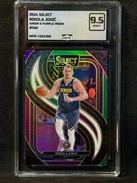 2024 Select Nikola Jokic Green & Purple Prizm - Mnt