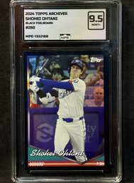 2024 Topps Archives Shohei Ohtani Black Foilboard - Mnt