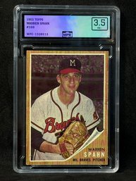 1962 Topps Warren Spahn - Vg