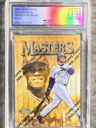 1997 TOPPS FINEST KEN GRIFFEY JR - MASTERS W/ COATING - GEM MINT