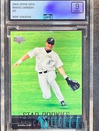 2004 UPPER DECK MIGUEL CABRERA ROOKIE - MINT
