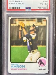 1973 TOPPS HANK AARON - PSA 4