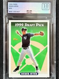 1993 TOPPS DEREK JETER ROOKIE - SUPER SHARP