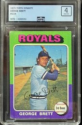 1975 TOPPS GEORGE BRETT ROOKIE - VG