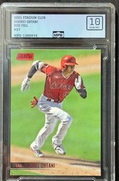 2021 STADIUM CLUB SHOHEI OHTANI RED FOIL - GEM
