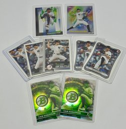 (9) Card Cam Schlittler Rookie Lot