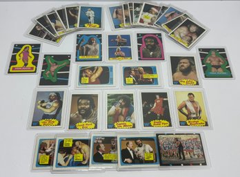 1985 Topps Wrestling Lot NM Higher End Cards Hulk Rookies