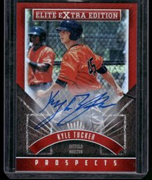 2015 Panini Elite Extra Edition Kyle Tucker Rookie Autograph