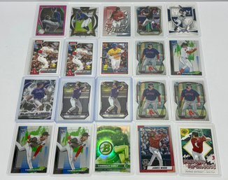 (20) Card 2021-2025 Baseball Rookies Prospects