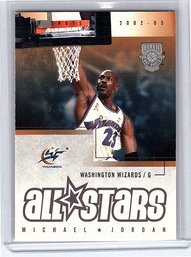 2002-03 Fleer Hot Shots #155 Michael Jordan All Stars E1