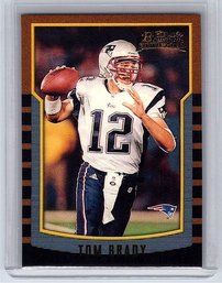 2000 Bowman Tom Brady Fascimile Reprint Rookie Card