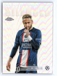 2026 Topps Chrome Silenced Refractor Neymar