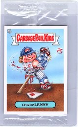 2025 Garbage Pail Kids 40th Anniversary PSA Promo Leg Up Lenny