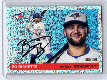 2025 Topps Chrome Platinum Bo Bichette Speckle Refractor /150