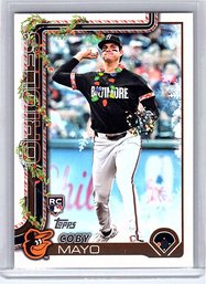 2025 Topps Holiday X-mas Lights Variation Rookie