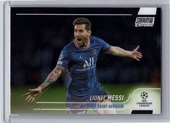 2021-22 Topps Stadium Club Chrome UEFA Lionel Messi