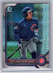 2022 Bowman Chrome PETE CROW-ARMSTRONG MOJO Refractor