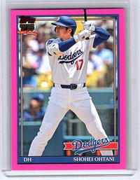 2026 Topps Series 2 Shohei Ohtani 1991 Pink Border