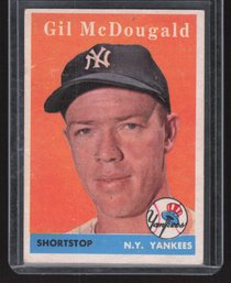 1958 TOPPS GIL McDOUGALD