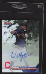 2016 BOWMAN'S BEST WILL BENSON AUTOGRAPH