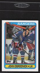 JOHN OGRODNICK AUTOGRAPH - 100% Guaranteed