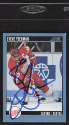 Steve Yzerman Auto! - 100% Guaranteed