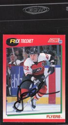 RICK TOCCHET AUTOGRAPH - 100% Guaranteed