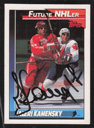 VALERI KAMENSKY AUTOGRAPH - 100% Guaranteed