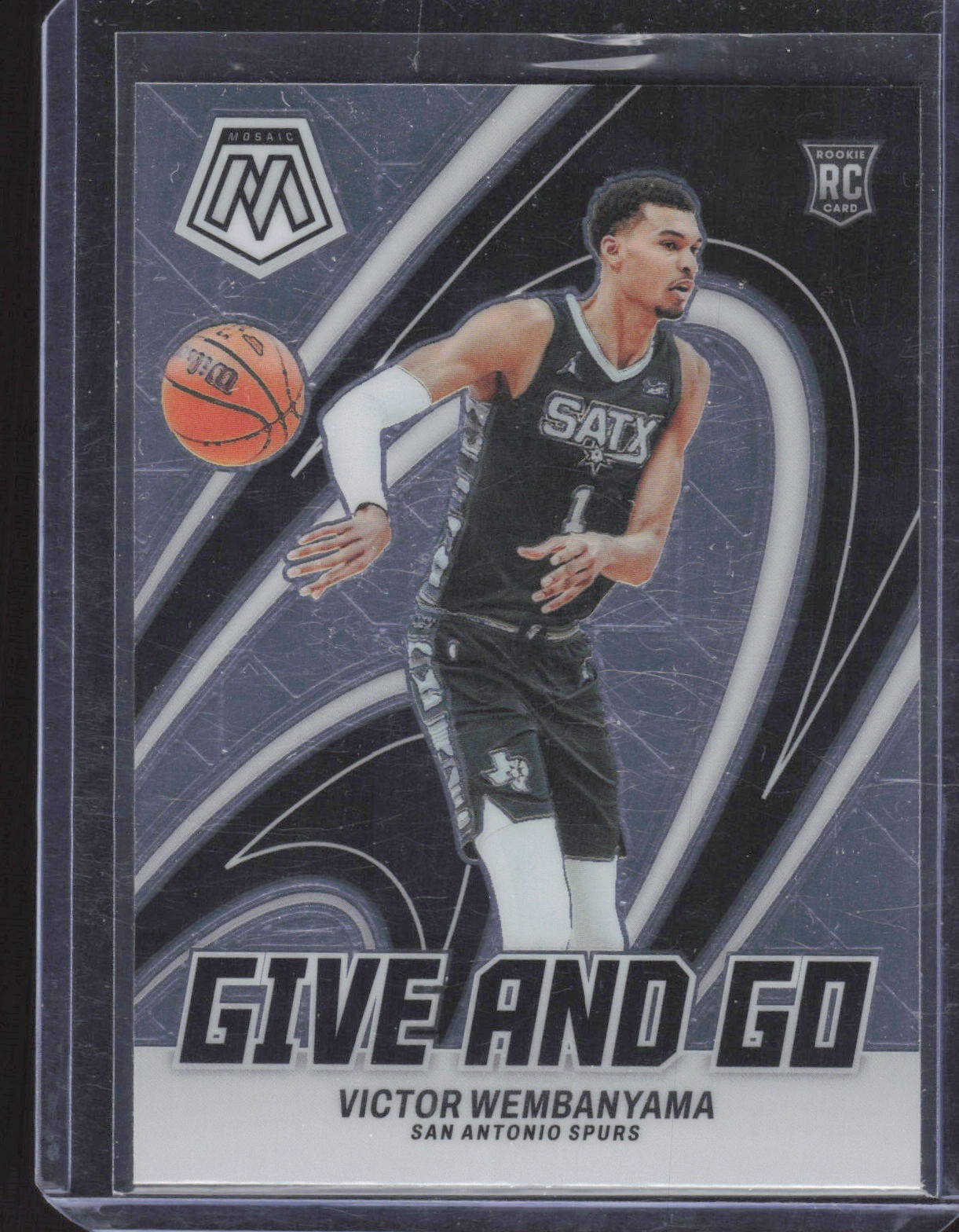 2023-24 MOSAIC VICTOR WEMBANYAMA ROOKIE - GIVE & GO #49529 