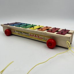 Vintage Fisher Price Pull-A-Tune Xylophone