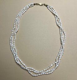 Vintage Pearl Necklace (mini Pearls)