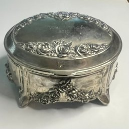 Things Remembered Silverplated Trinket Music Box