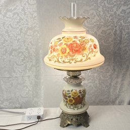 Vintage Quoizel Hurricane Lamp 28' Tall