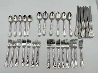 Vintage Oneida 'Ohskno' Pattern Stainless Flatware