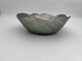 Pewter Cabbage Head Bowl