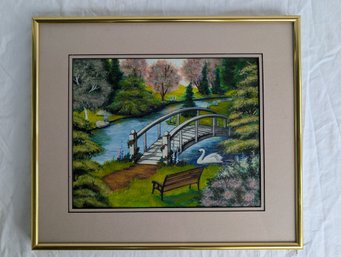 8 X 10 Original Watercolor Painting By Dalrymple
