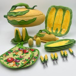Vintage TEMP-TATIONS Corn-cob Kitchen Collection