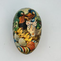 Antique German Paper Mache Easter Egg
