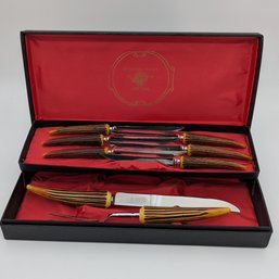 Vintage E. Parker & Sons Sheffield Carving Set