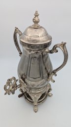 Reed & Barton Sheffield Silverplate Samovar Coffee Urn