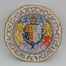 Vintage Paragon Queen Elizabeth Coronation Plate