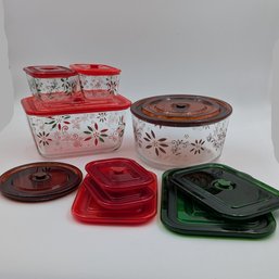 Vintage TEMP-TATIONS Vintage Glass Food Storage