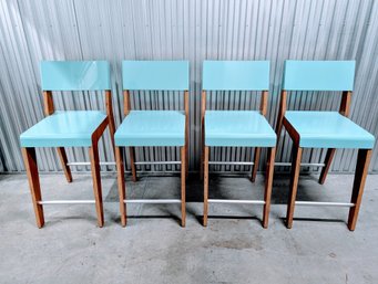 Set Of Four, Contemporary Counter Stools