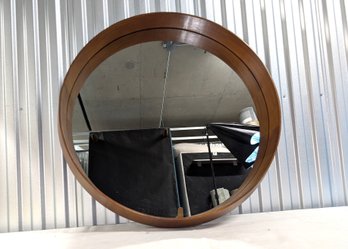 William Sonoma Core Wood Round Mirror