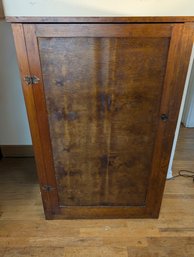 Rustic Corner Cabinet