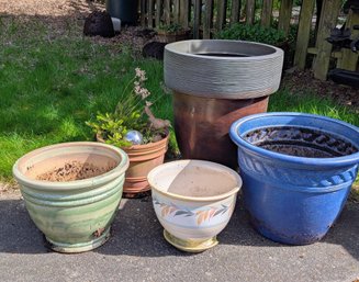 Mixed Set Of Garden Pots
