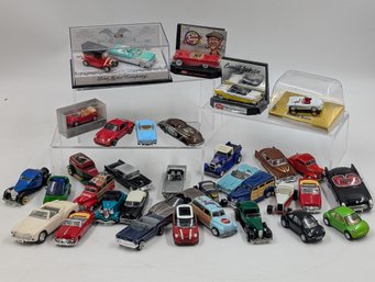 Collection Of Vintage Die-Cast Model Cars