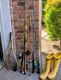 Let's Go Fishing Collection Of Poles