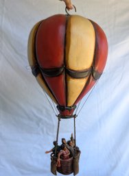 Vintage Agohob Hot Air Balloon Sculpture