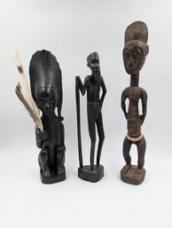 Hand Carved African Tribal Statues